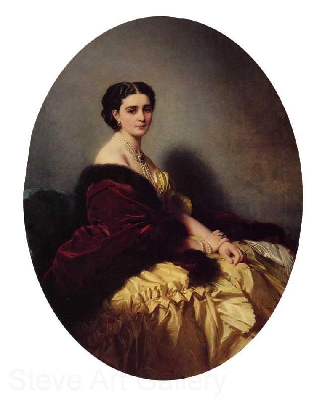 Franz Xaver Winterhalter Madame Sofya Petrovna Naryschkina Spain oil painting art